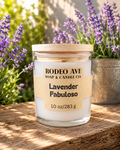 Lavender Fabuloso Scented Candle, 10 oz. Long-Lasting Home Fragrance for a Clean, Refreshing Indoor Atmosphere