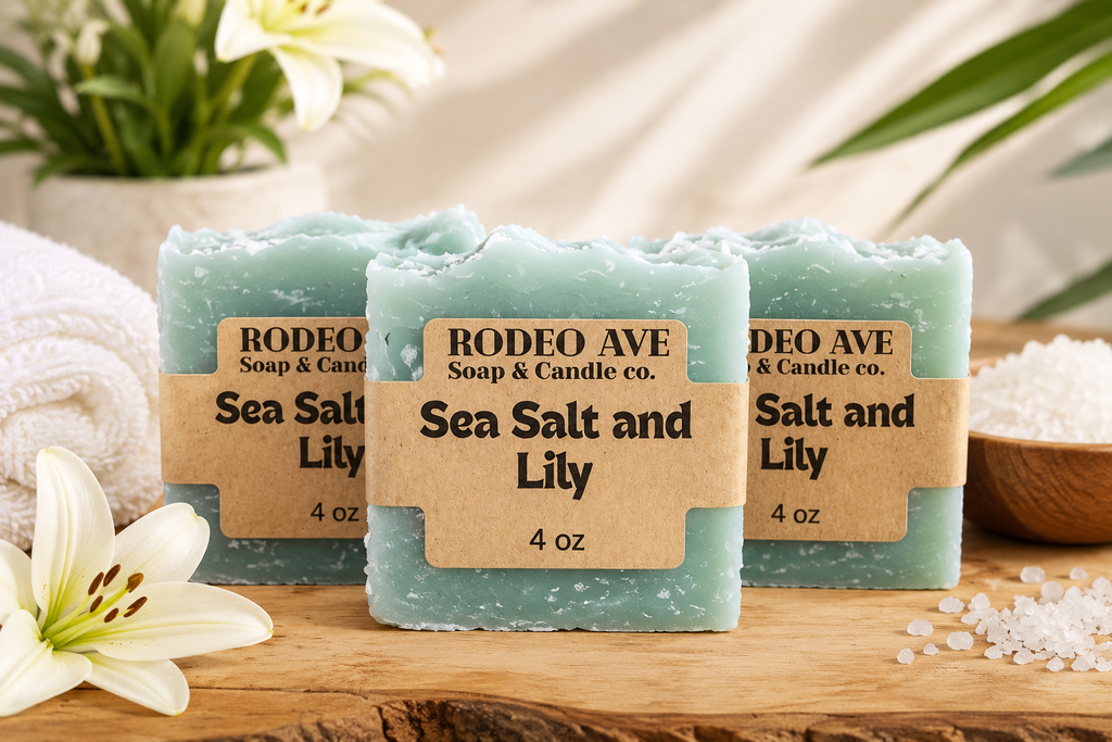Sea Salt and Lily soap
