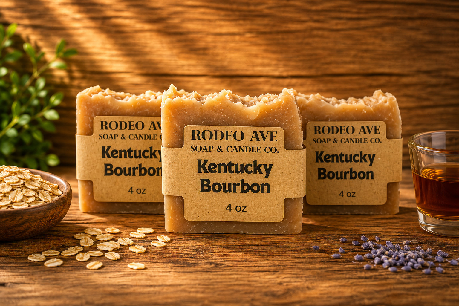 Kentucky Bourbon scented soap