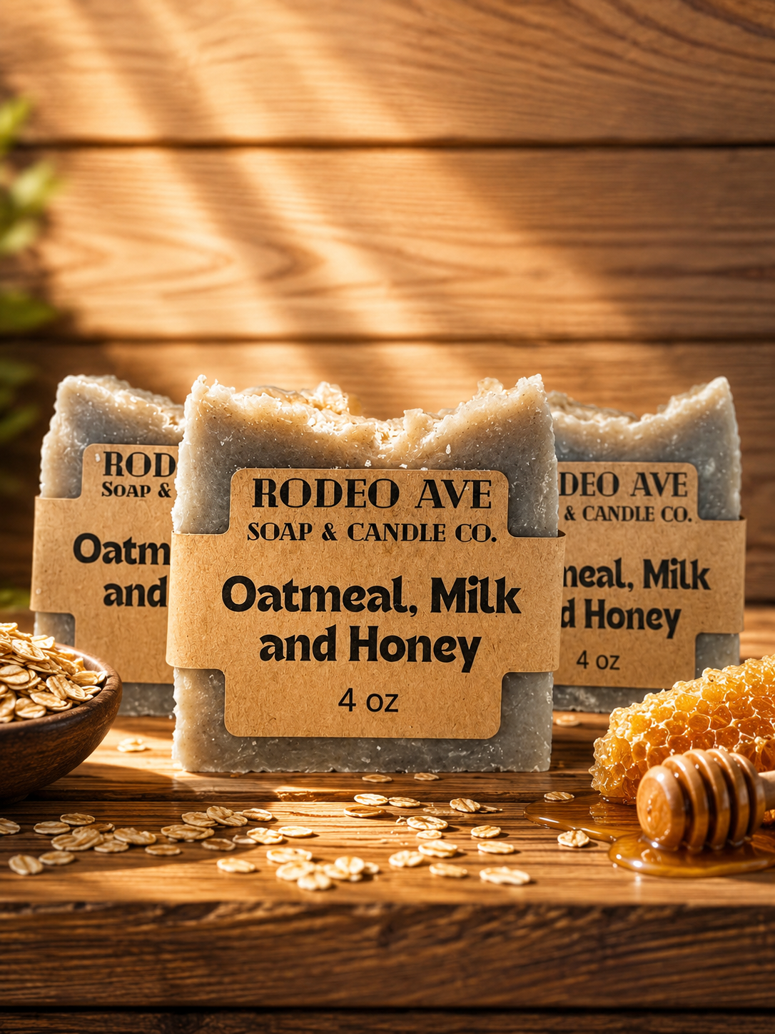 Oatmeal Milk and Honey scented soap
